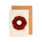 Scratch + Sniff Scented Chocolate Donut Card with Happy Birthday Sprinkles!