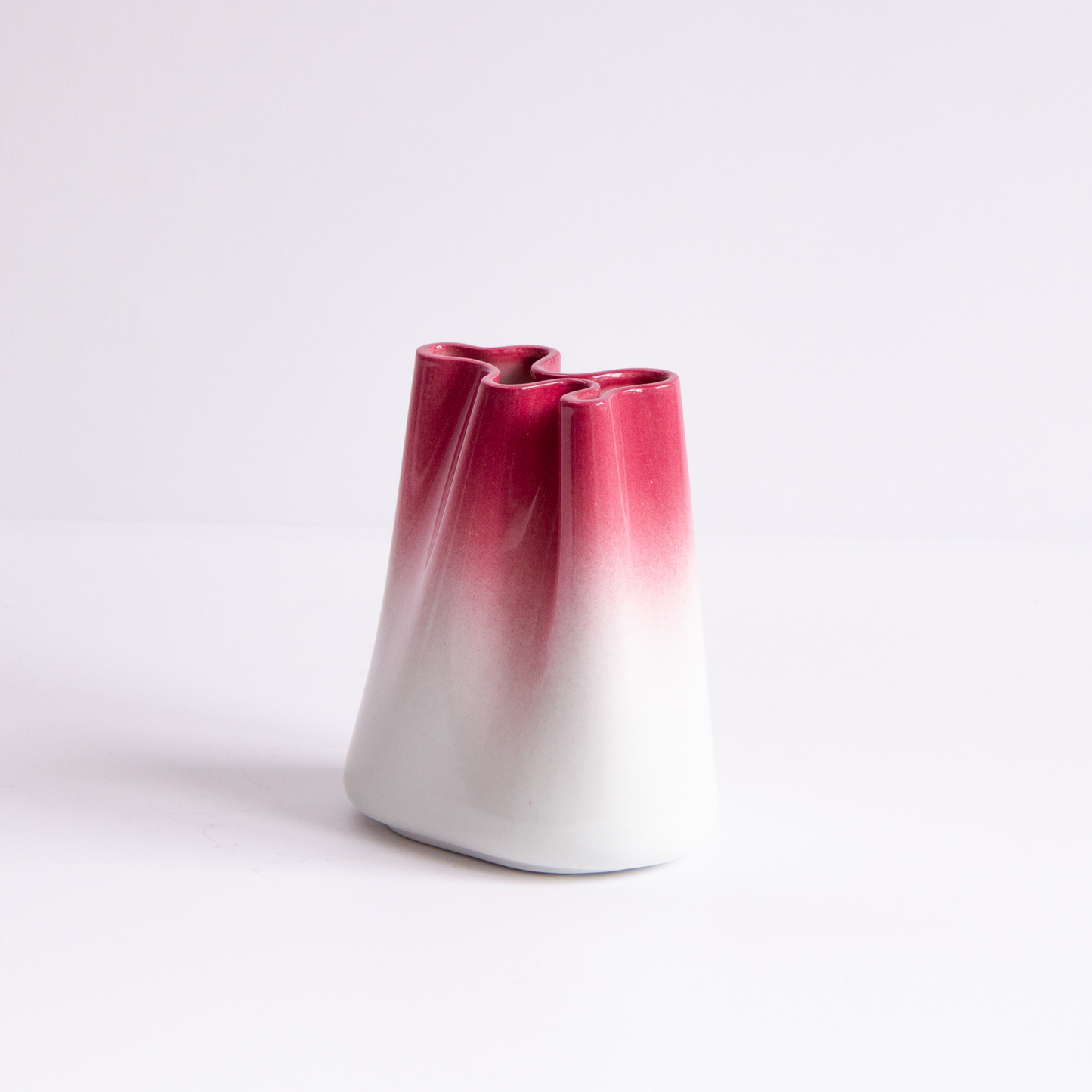 [JUMONY] High Gloss Porcelain Vase - A Set of 3 in Santorini Sunset