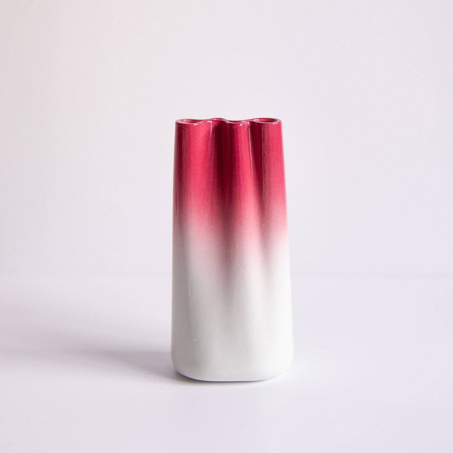 [JUMONY] High Gloss Porcelain Vase - Tall in Santorini Sunset