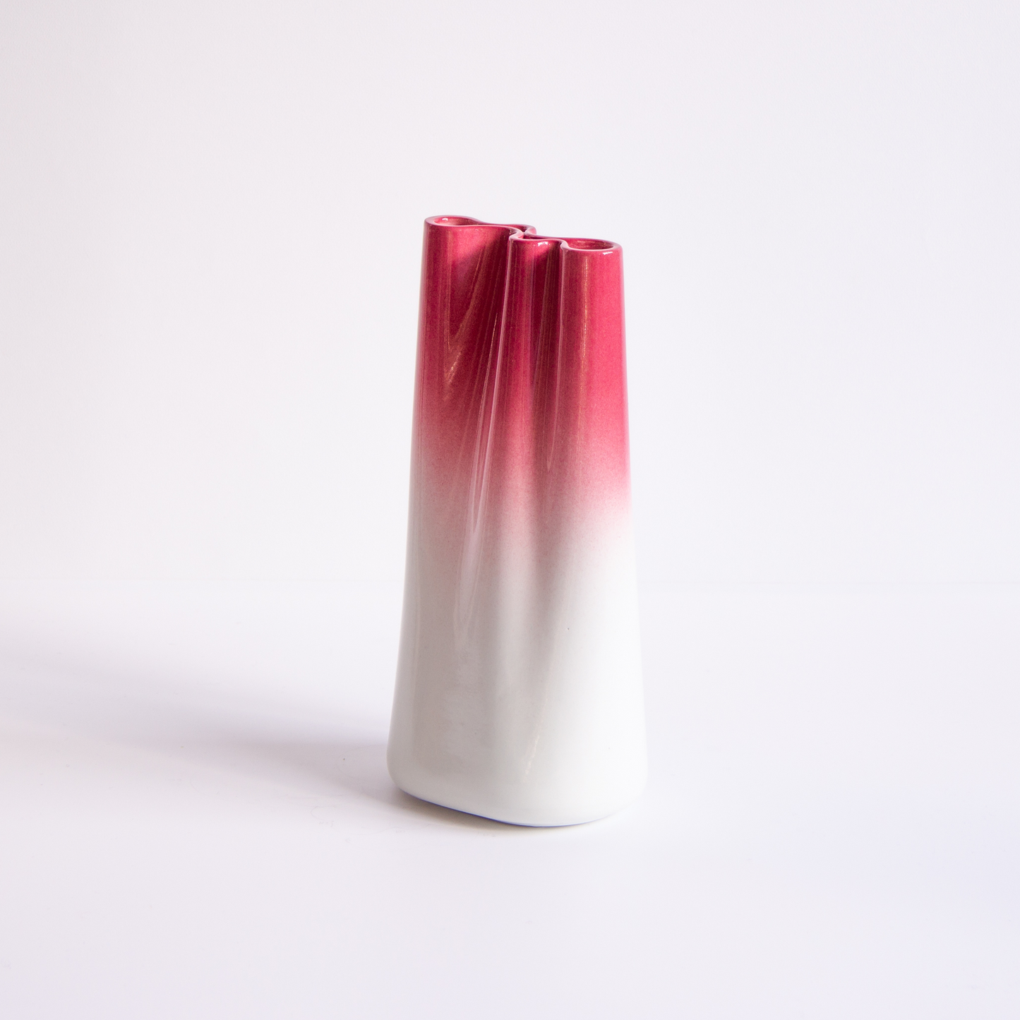 [JUMONY] High Gloss Porcelain Vase - Tall in Santorini Sunset