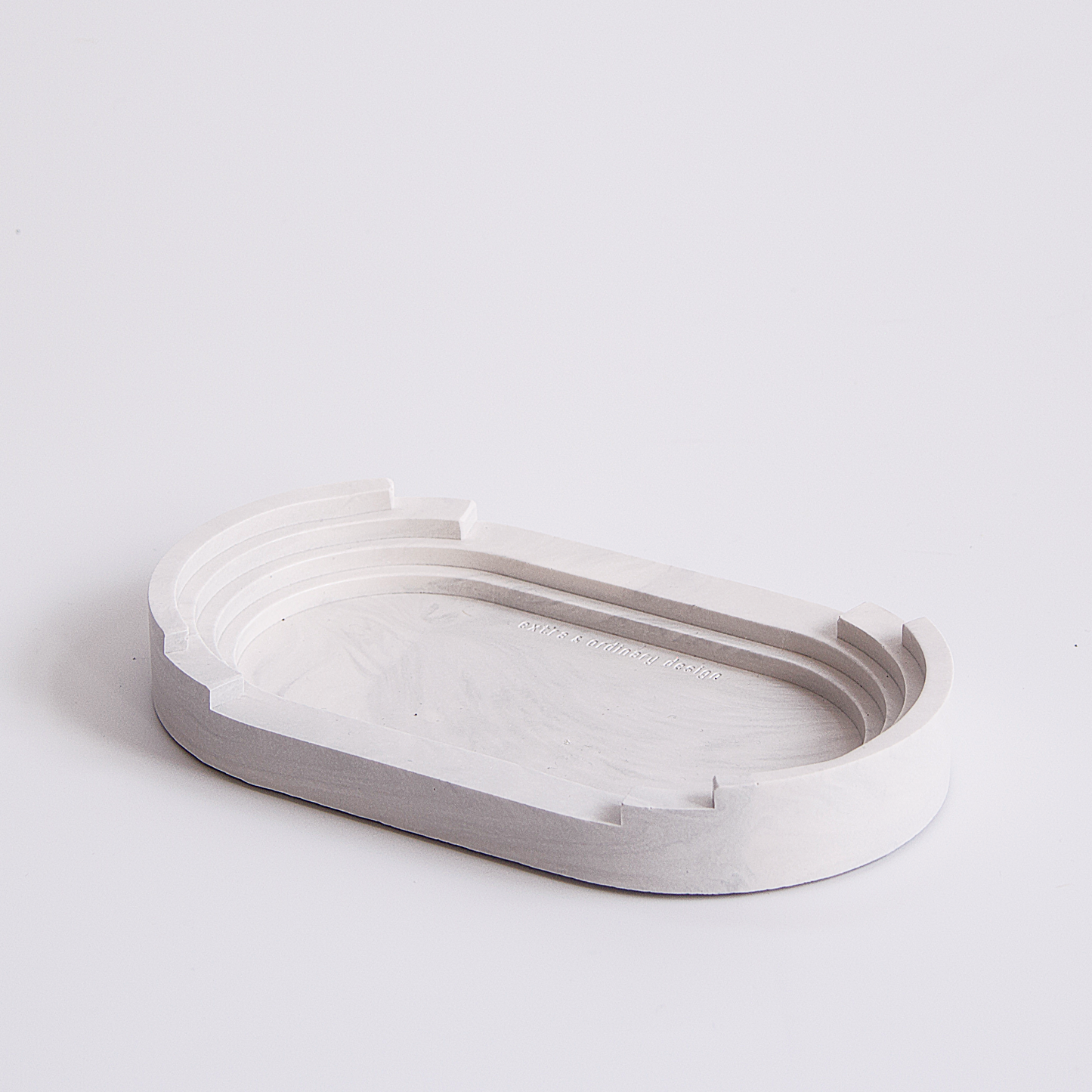 [SCALA] White Marble Small Tray